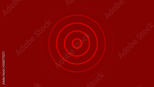 Abstract radio waves icon seamless loop background. Sound frequency signal icon background illustration.