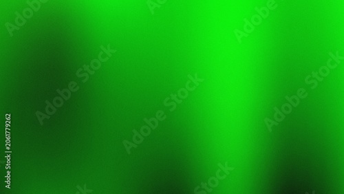 Fotografie Abstract green background with a soft gradient and subtle grainy texture