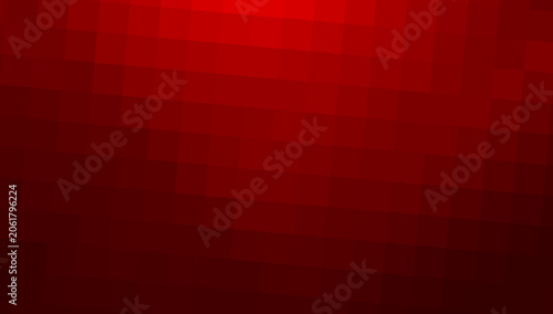 Red Gradient Background. Abstract Deep Crimson Backdrop with Soft Pixel Grid Texture, Rich Ruby Digital Mosaic Pattern, Modern Futuristic Surface for Creative Design