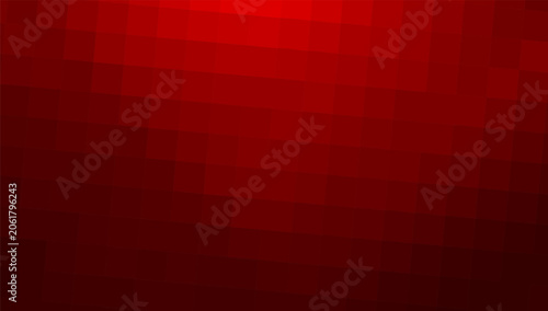 Red Gradient Background. Abstract Deep Crimson Backdrop with Soft Pixel Grid Texture, Rich Ruby Digital Mosaic Pattern, Modern Futuristic Surface for Creative Design