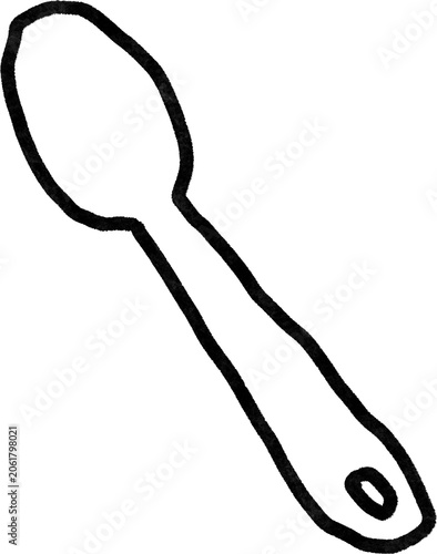Pen drawn coffee object