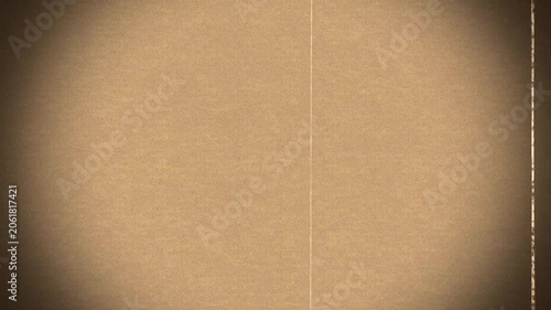 Vintage film burn frame overlay for retro classic video editing