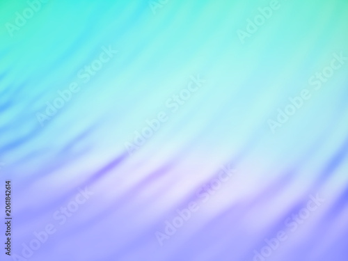 Blue gradient cool background with colorful lights bokeh.