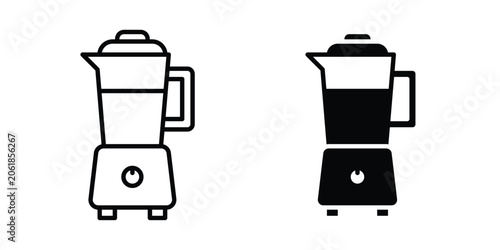 Tableau sur toile kitchen blender icon