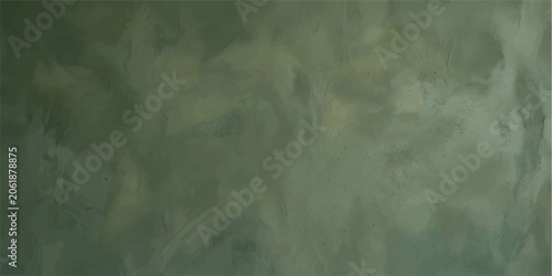 Light pale gray green uneven texture. Painted old concrete wall with plaster. Sage green color. Grunge. Rough surface background for design. Empty. Close-up.