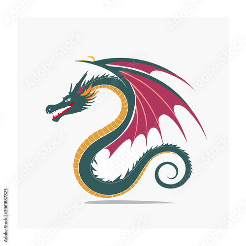 Flat design cycling ribbon vector