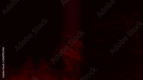 abstract smoke on dark background.