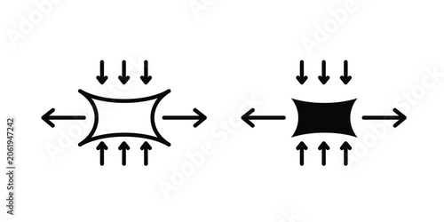 Foto Stretchable icon