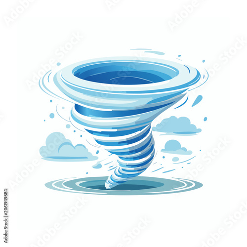 Blue water drop splash vector graphic