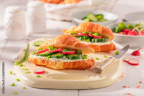Tasty and homemade french c...