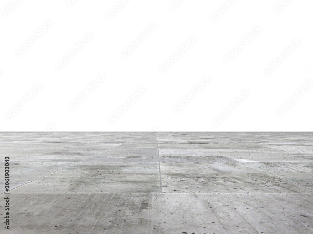 Fototapeta premium 3D Rendered Grunge Stone Pavement Background for Product Showcase