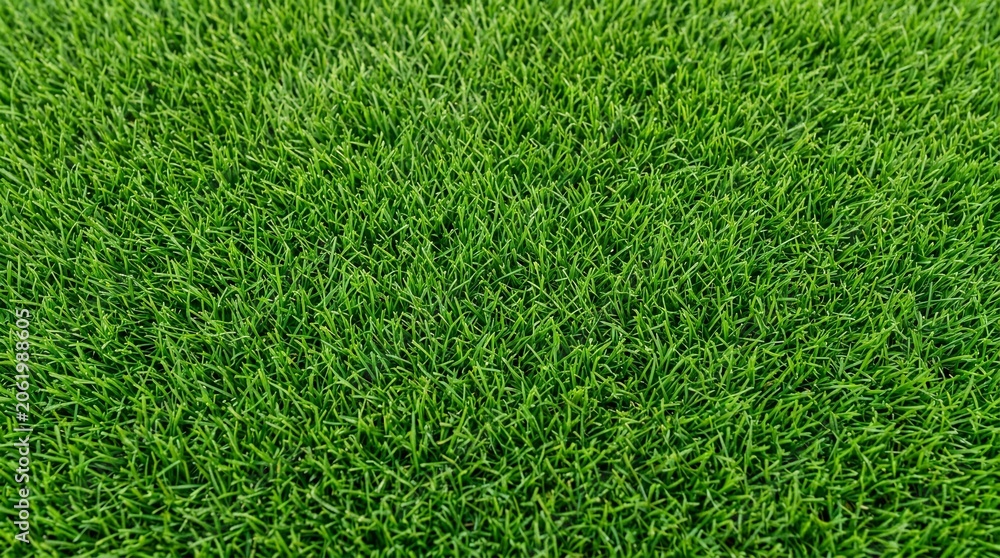 Fototapeta premium Perfect Green grass texture background. A perfectly manicured Sports field Pitch Garden Lawn wallpaper.