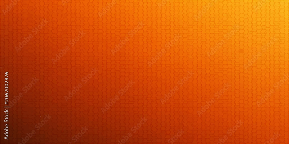 Fototapeta premium Premium orange carbon fiber pattern texture with soft upper corner glow
