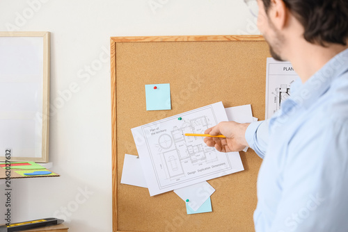 Male construction engineer ...