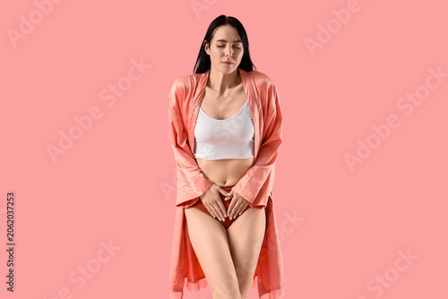 Young woman in menstrual pa...