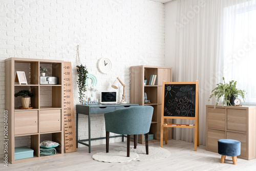 Modern childrens room inter...