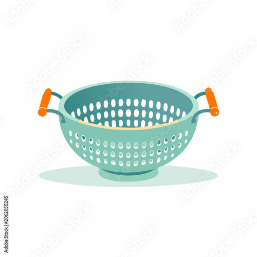 Blue toothbrush with toothpaste on white background