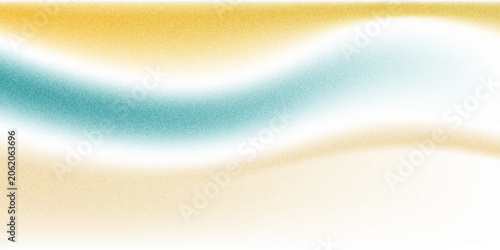 Obraz na płótnie Blurred color gradient background, abstract turquoise blue yellow grain gradatio