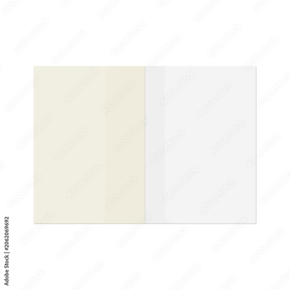 Fototapeta premium Minimalist Split Tone Neutral Background Featuring Soft Cream and Pure White Rectangular Panels