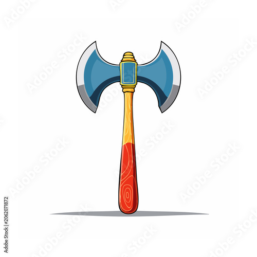 Electric guitar flat design vector