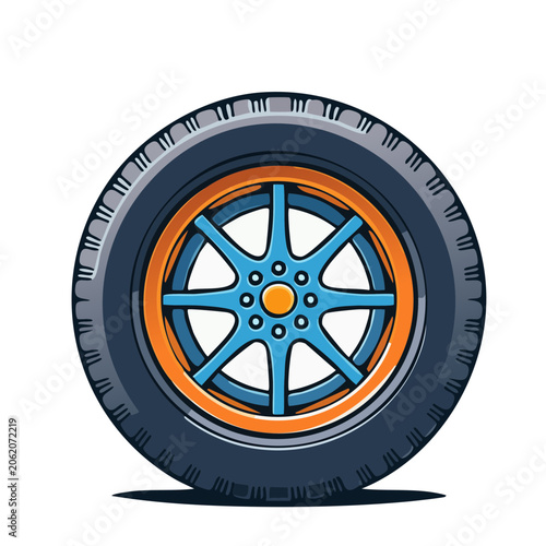 Target reticle icon flat design