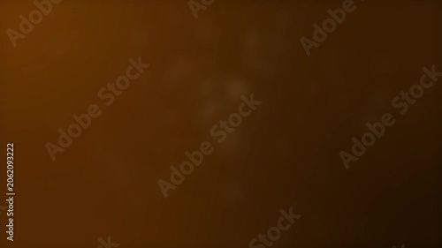 Soft Bokeh Lights on Dark Brown Background