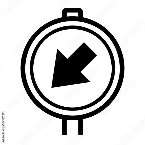 traffic Line Icon