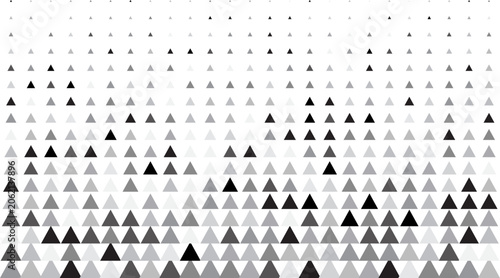 triangles of varying grayscale shades and sizes, creating a textured vertical gradient from dark bottom to light top
