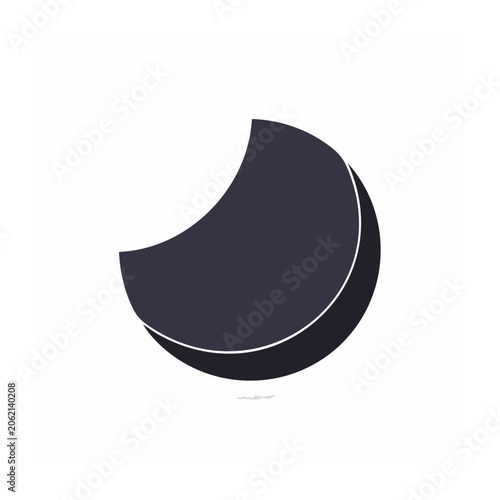 Black silhouette icon flat design