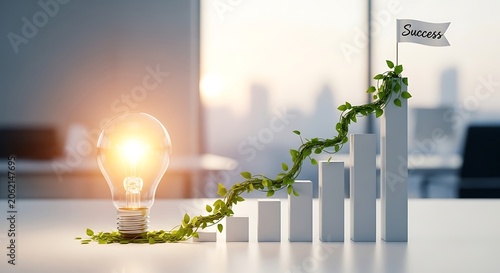 Growing Business Success with Innovative Strategy and Investment Growth.