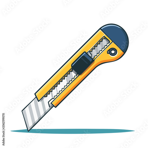 Flat design measuring tape vector