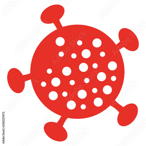 bacteria cell medical graphic element, virus (2)