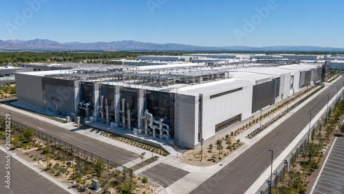 Large Scale Cloud Infrastructure Facility and Enterprise Data Center Building