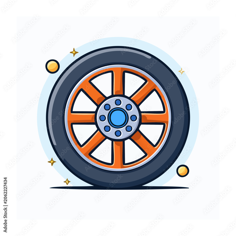 Obraz premium Flat design target icon with bullseye pattern