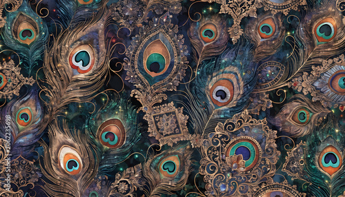 Peacock Heritage Pattern.