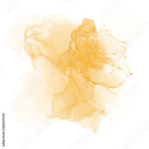 Hand-painted alcohol ink background. Abstract fluid watercolor texture with artistic splashes and stains, perfect for wallpaper or backdrop.