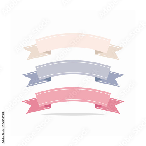 Stacked paper airplanes in pink blue white