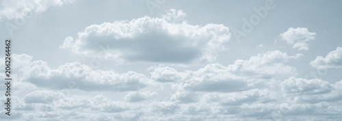 Fotografie Panorama view of overcast sky