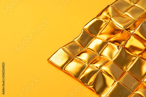 Luxury Quilted Metallic Texture