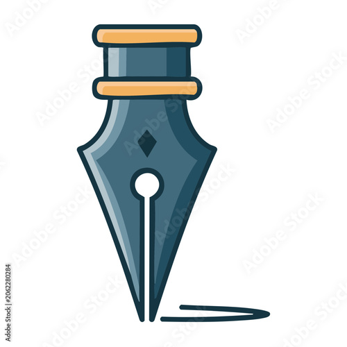 Flat design microphone icon