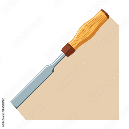 Yellow pencil with blue tip and eraser