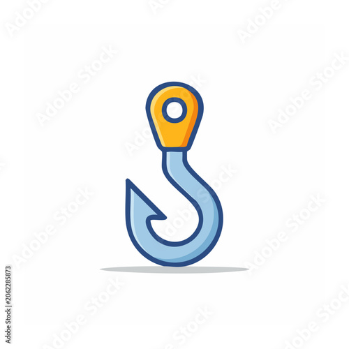 Blue and orange question mark icon