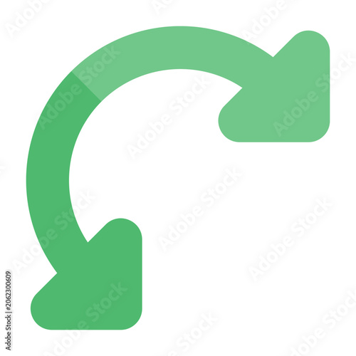 Fotografija Piercing Arrow Icon Design