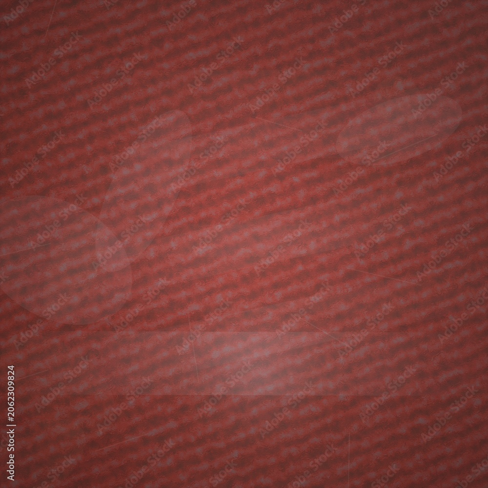 Fototapeta premium Red textured abstract background with subtle oval shapes