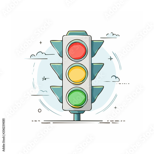 Flat design target with darts vector illustration