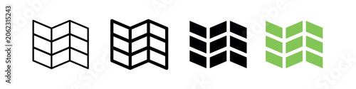 Modern solar panel vector icon representing renewable energy, clean power generation, and sustainable technology