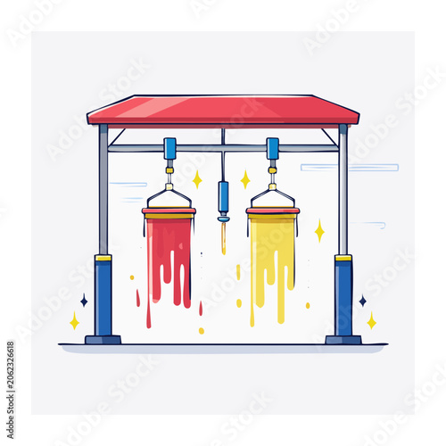 Flat design fire hydrant and truck equipment