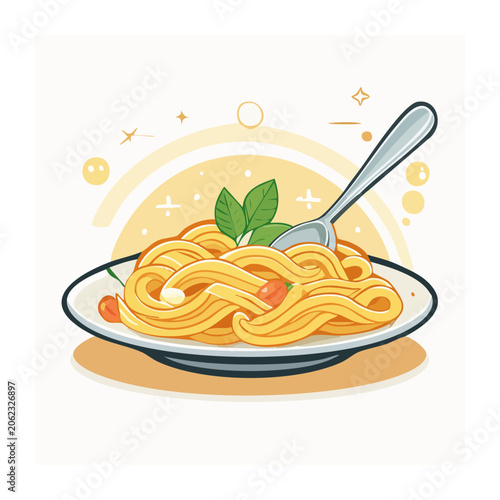 Ramen bowl with chopsticks and toppings