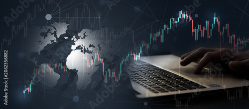 finance market trading banner