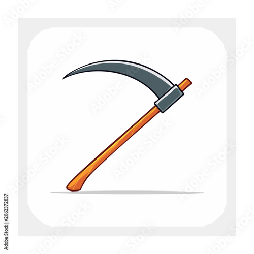 Flat design screwdriver icon isolated